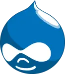 Drupal logo for custom development solutions